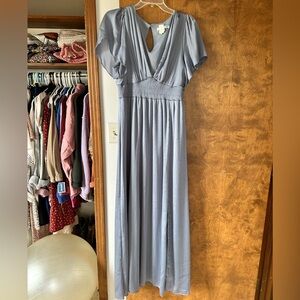Baltic Born Slate Blue Maxi Dress